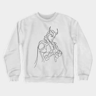 Doodle of Mischief Crewneck Sweatshirt